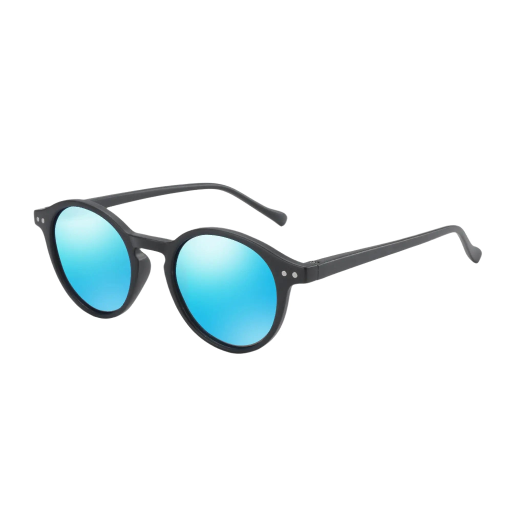 Lunettes de Soleil Miroir Polarisées Bleu