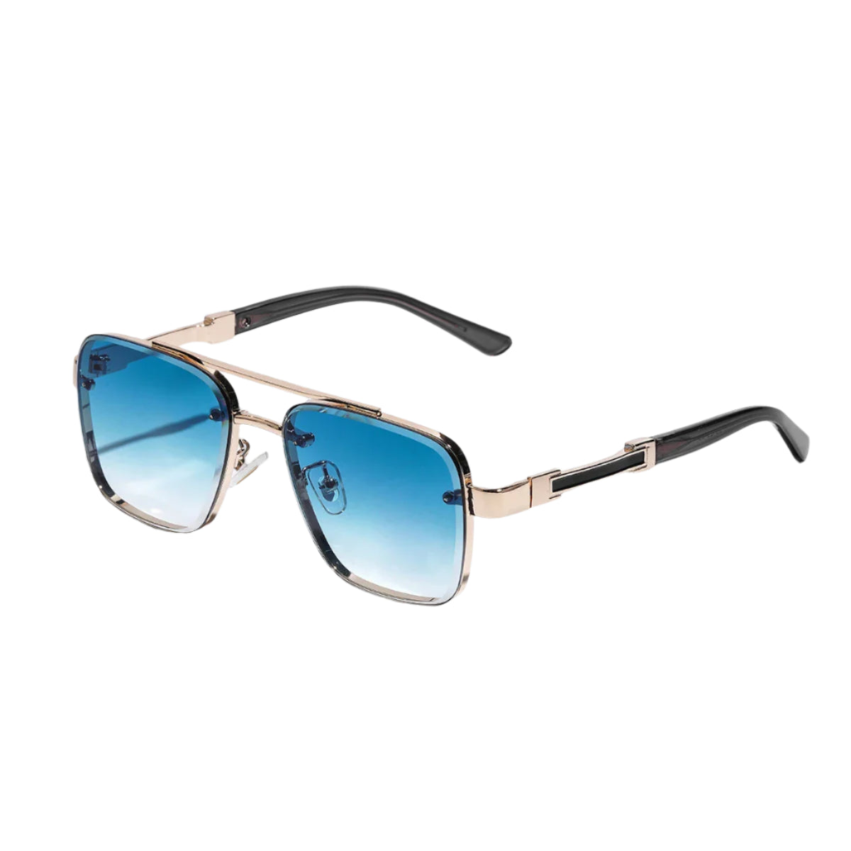 Lunettes de Soleil à Monture Métallique