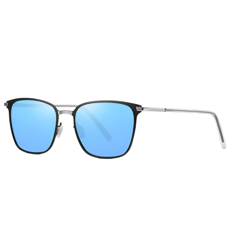 Lunettes de Soleil Polarisées Minimaliste Bleu