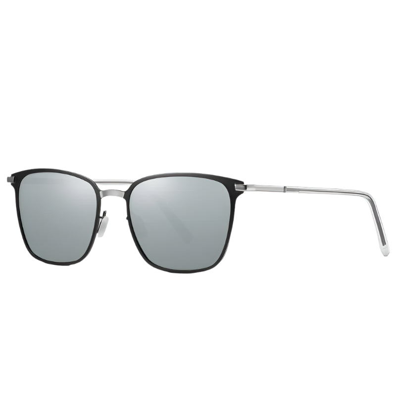 Lunettes de Soleil Polarisées Minimaliste Gris