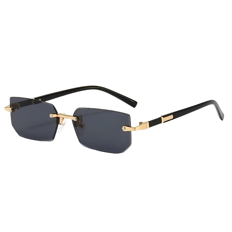 Lunettes de Soleil Rétro Sans Monture