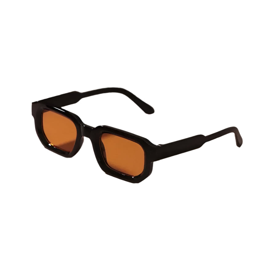 Lunettes de Soleil Rectangulaires Orange