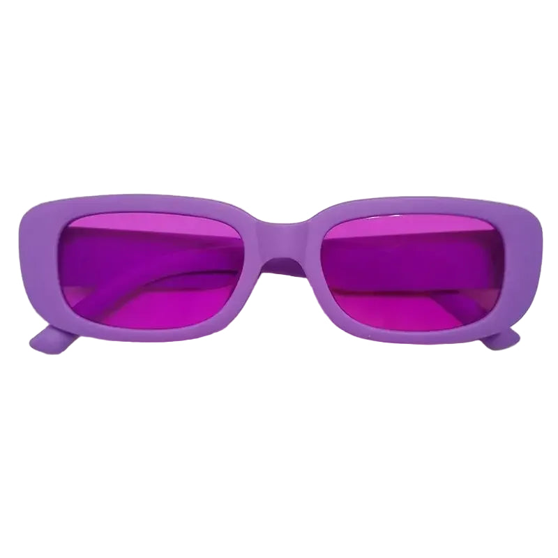 Lunettes de Soleil Rectangulaires Vintage