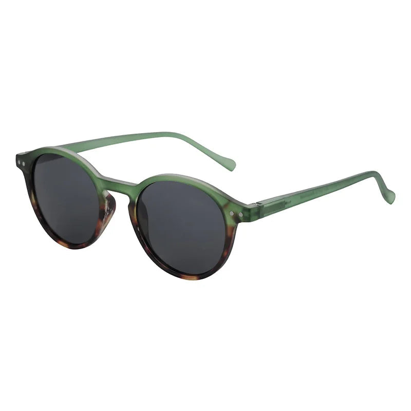 Lunettes de Soleil Rondes Rétro Polarisées Vert