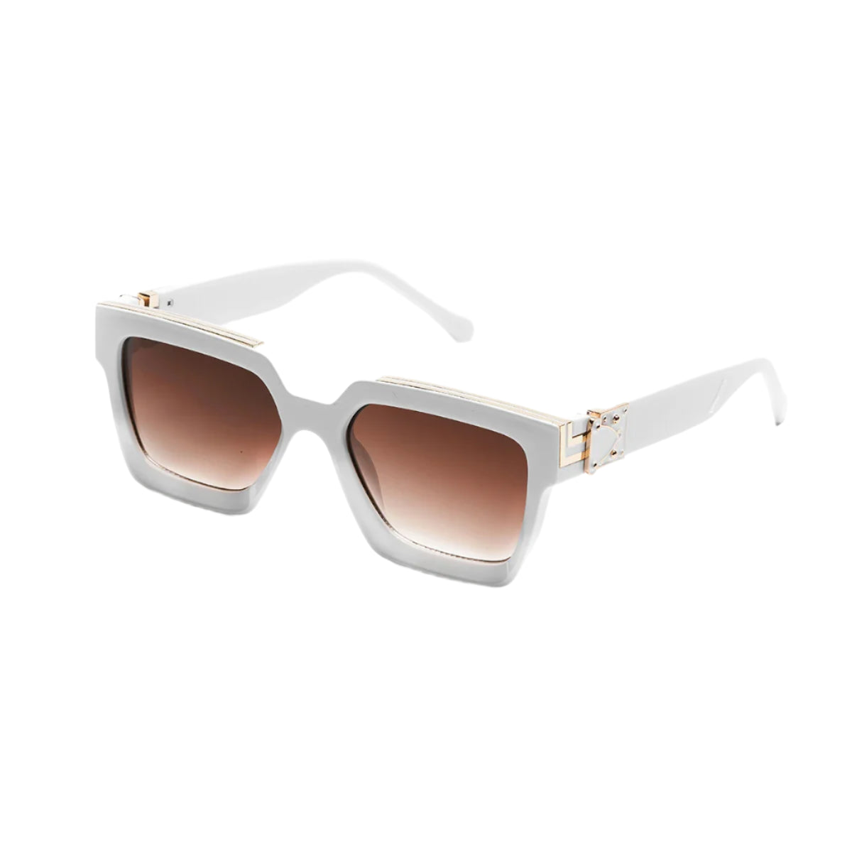 Lunettes de Soleil Stylées Blanc