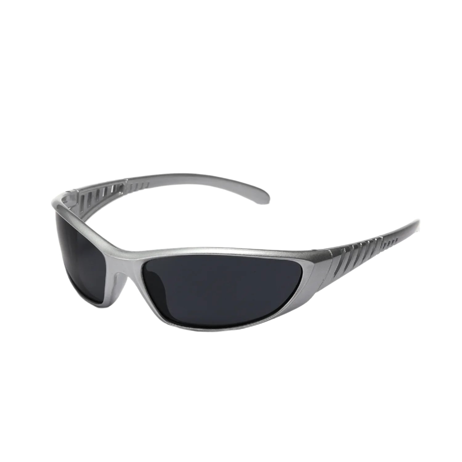 Lunettes de Soleil Style Futuriste Gris