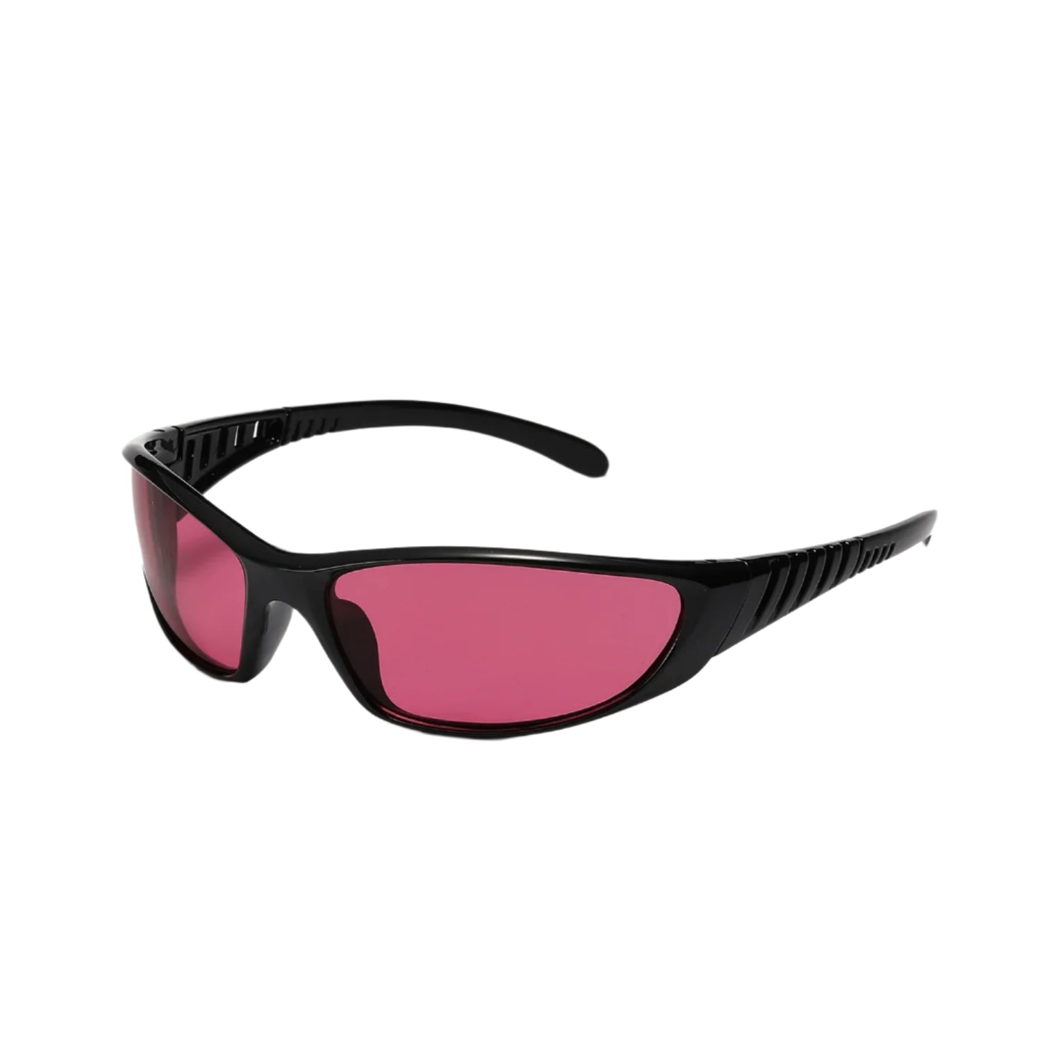Lunettes de Soleil Style Futuriste Rose