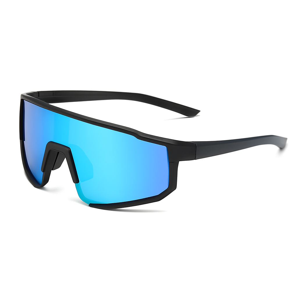 Lunettes de Soleil de Sport Bleu