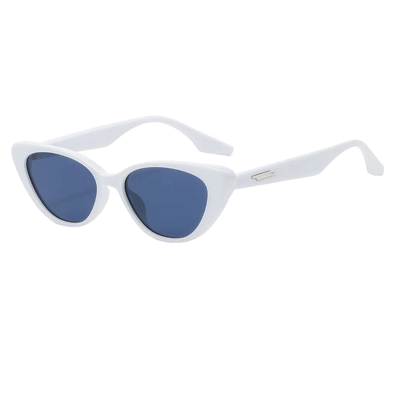 Lunettes de Soleil Œil de Chat Bleu