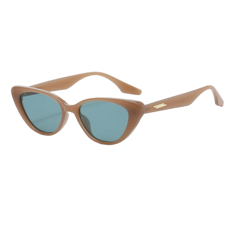 Lunettes de Soleil Œil de Chat Marron