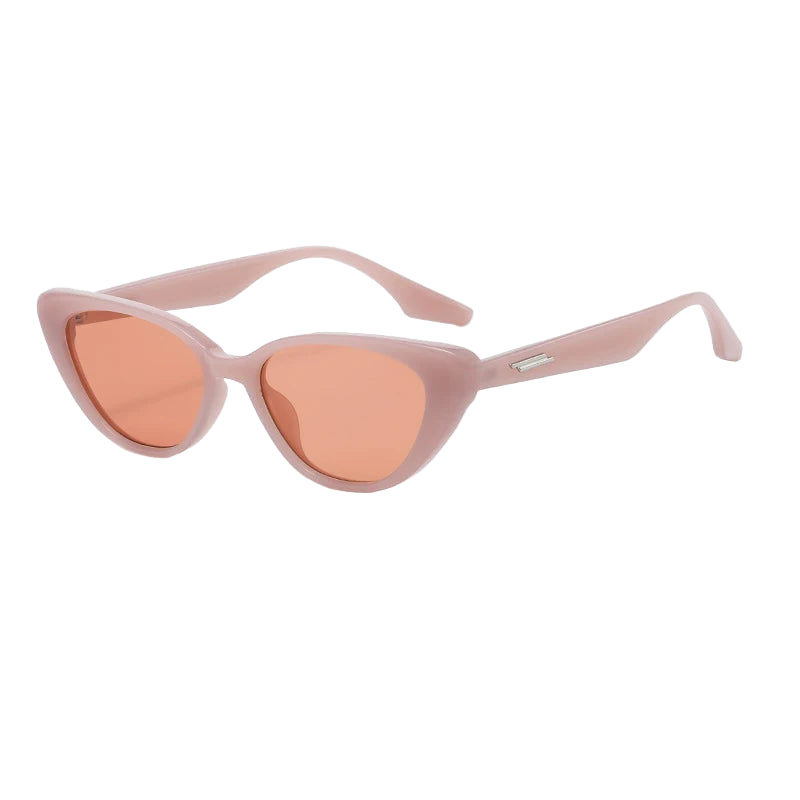 Lunettes de Soleil Œil de Chat Rose