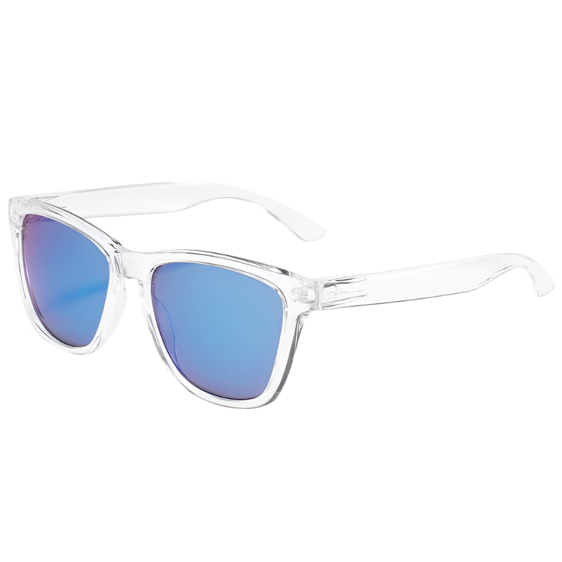 Lunettes de Soleil Épurées Bleu