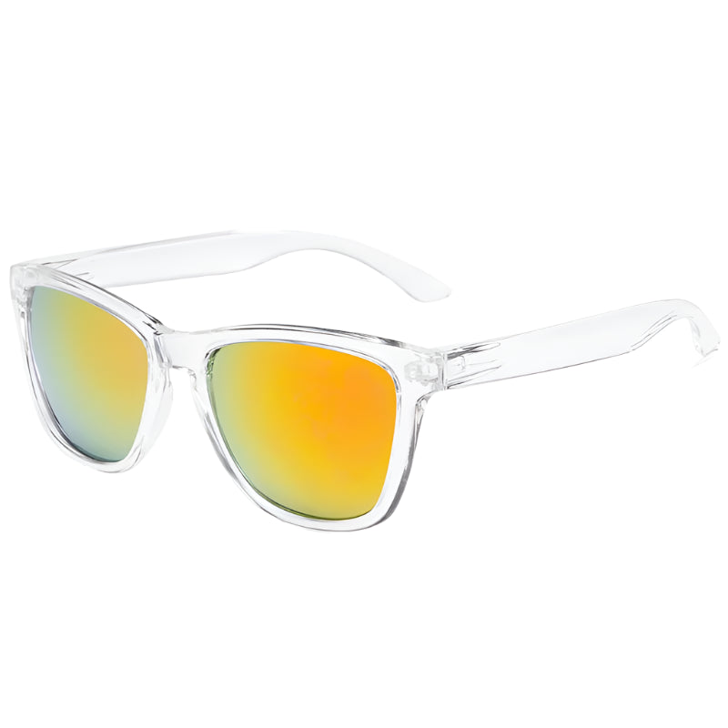 Lunettes de Soleil Épurées Jaune