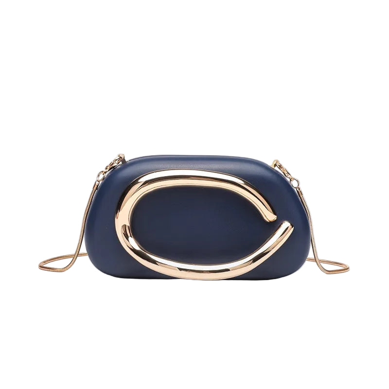 Petite Pochette Minimaliste Bleu