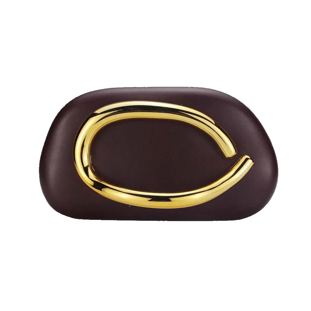 Petite Pochette Minimaliste Marron