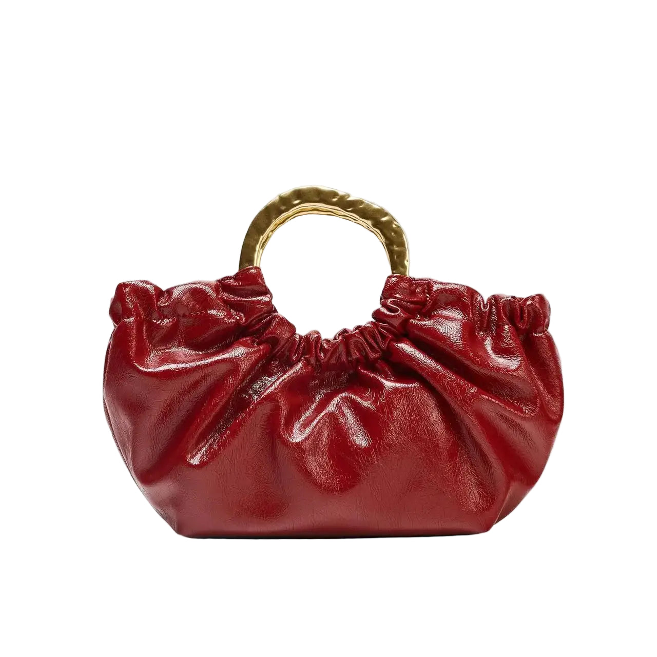 Pochette Chic à Poignée Rouge