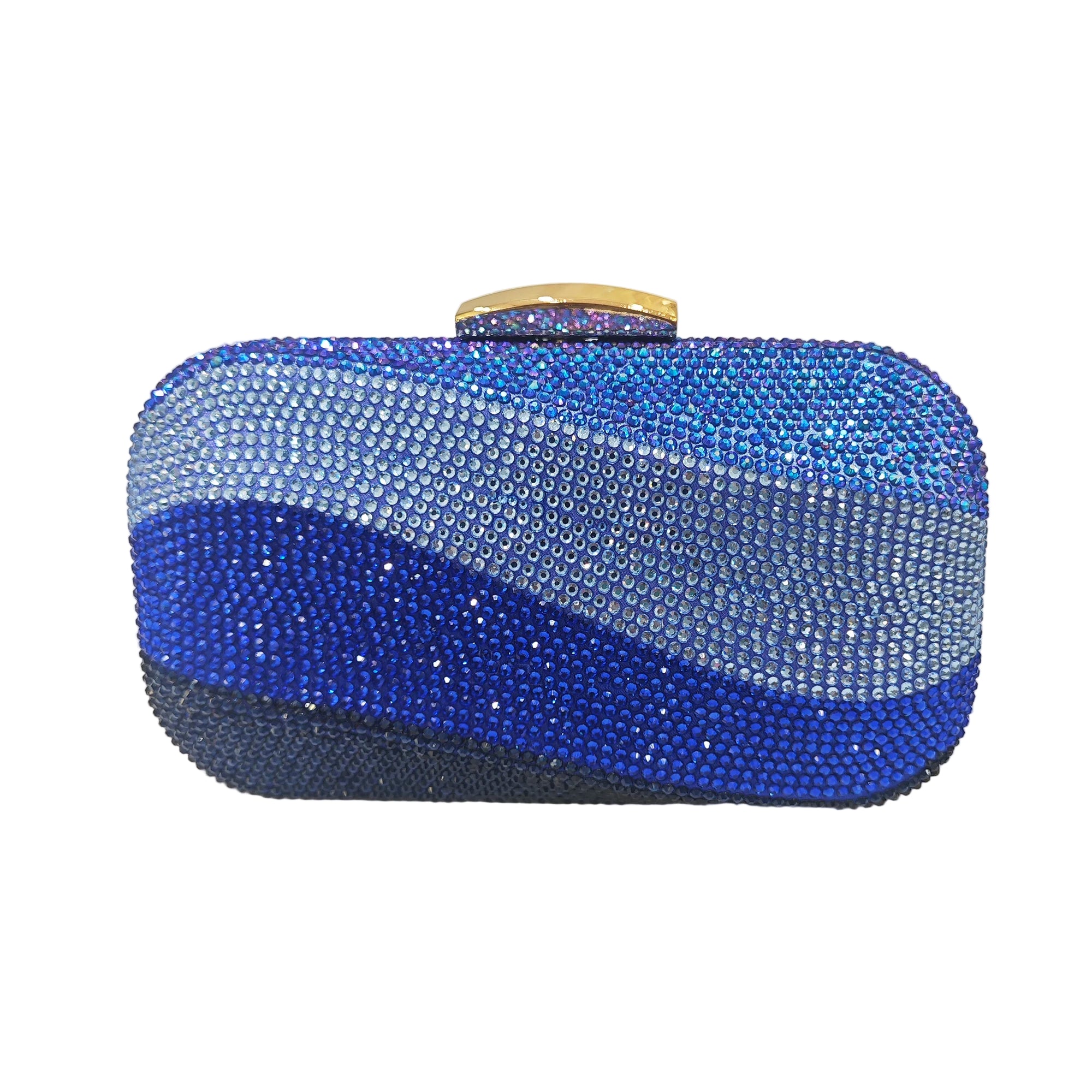 Pochette Elégante Dégradée Bleu