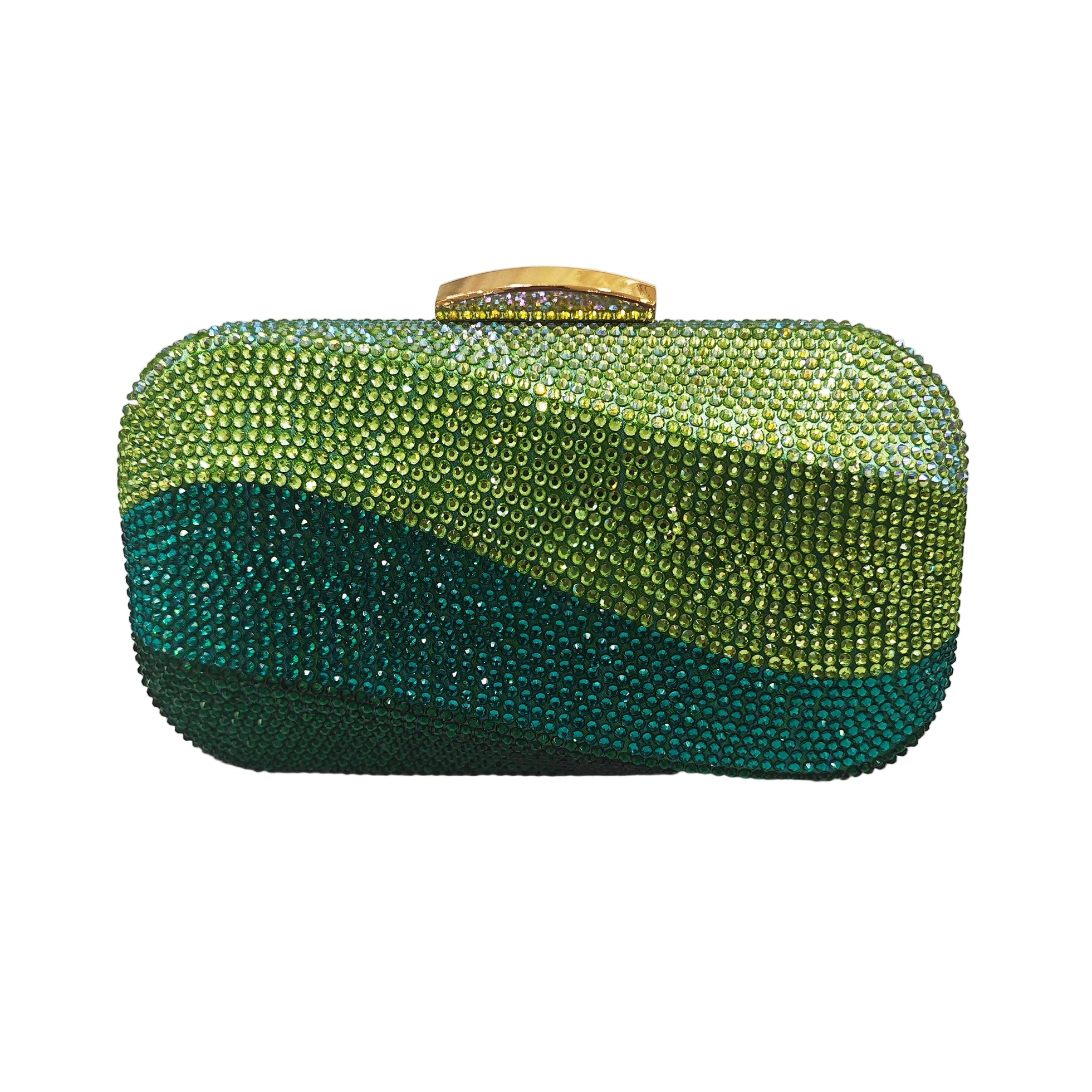 Pochette Elégante Dégradée Vert