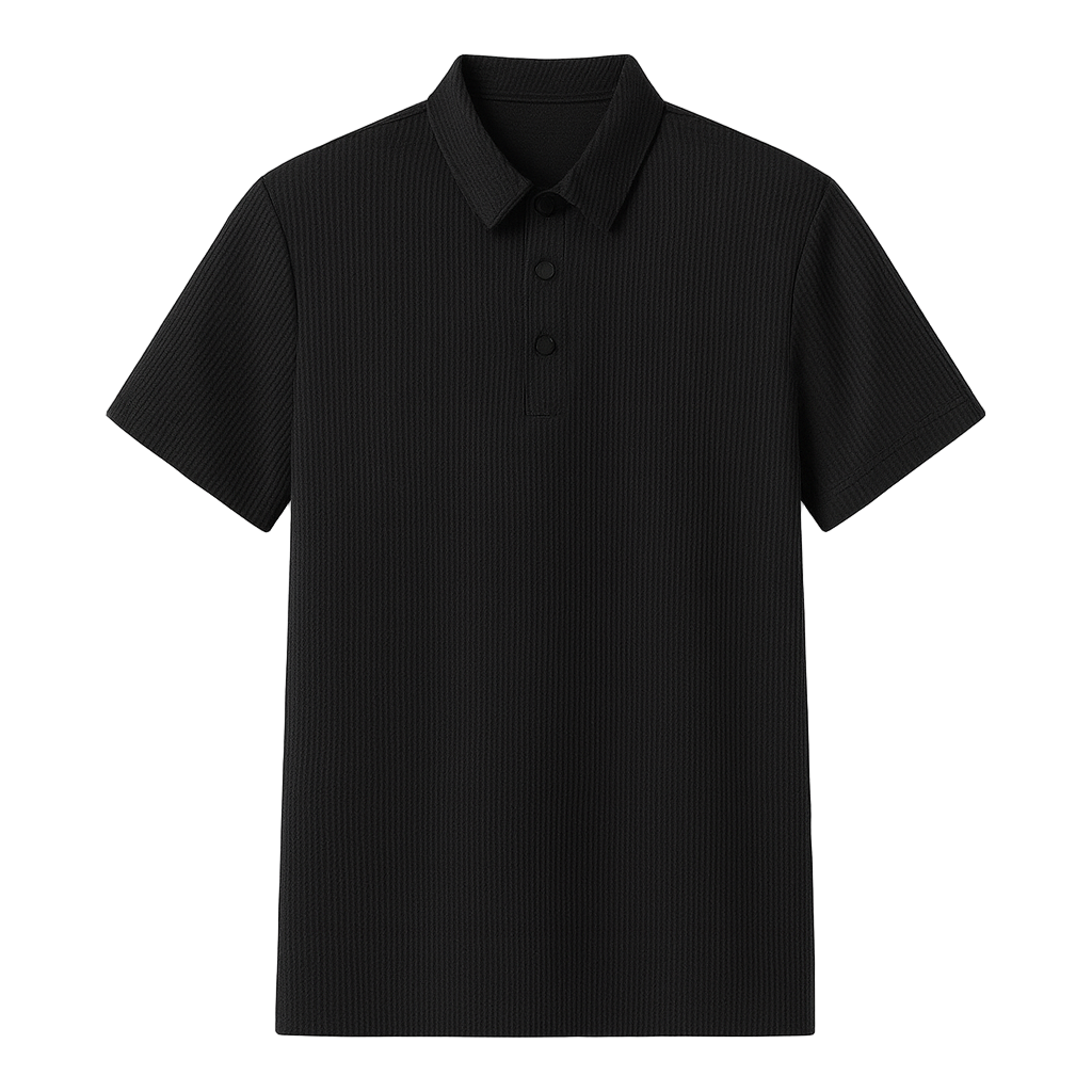 Polo en Soie Glacée Chic