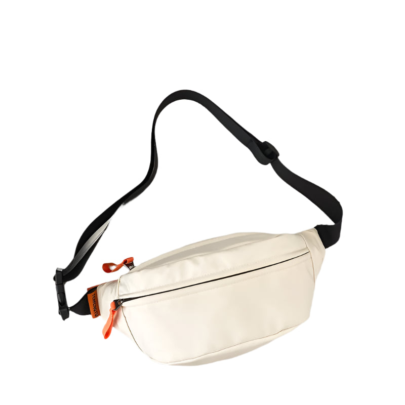 Sac Banane Homme Épuré Blanc