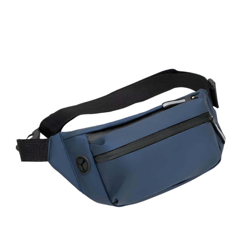 Sac Banane Sportif Bleu