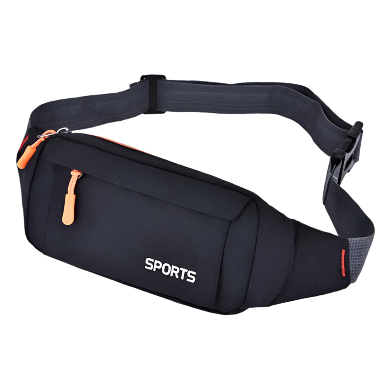 Sac Banane Sportif Noir