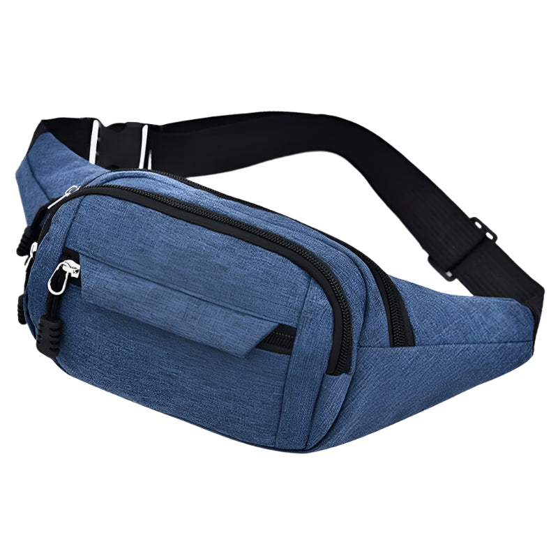 Sac Banane Style Épuré Bleu