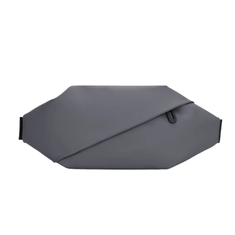 Sac Banane Épuré Uni Gris