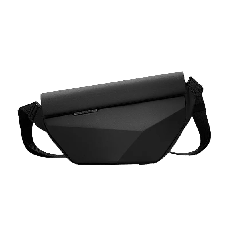 Sac Streetwear Rigide Moderne Noir