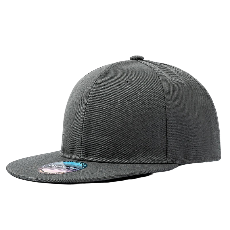 Snapback Uni Gris Foncé