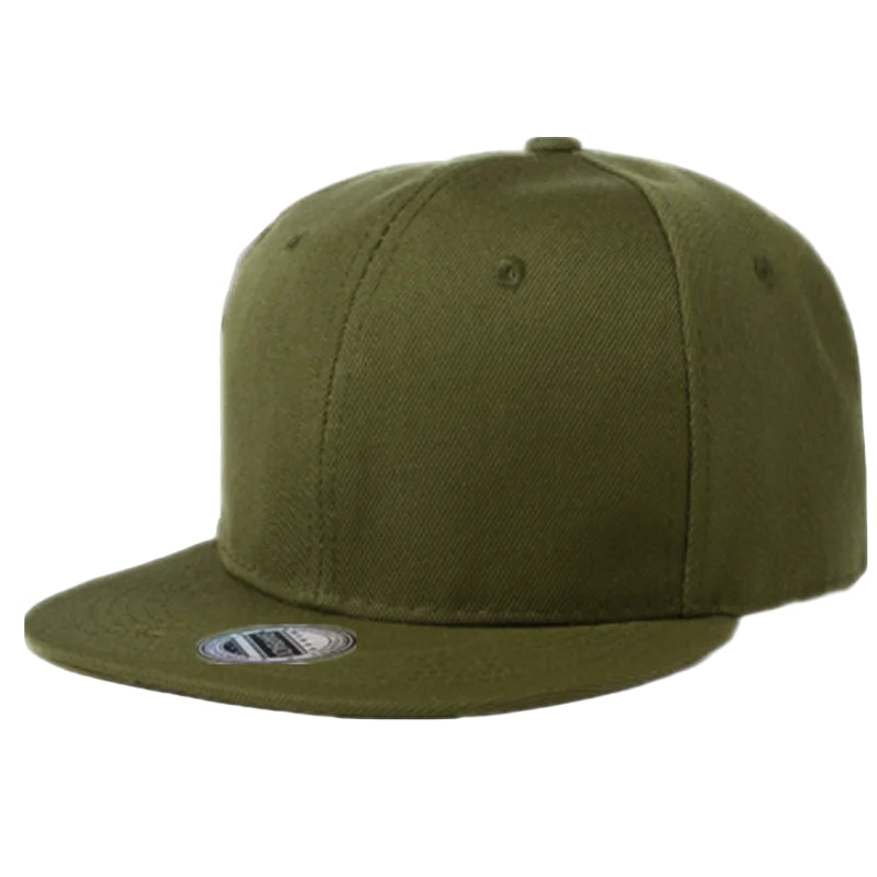 Snapback Uni Vert Foncé