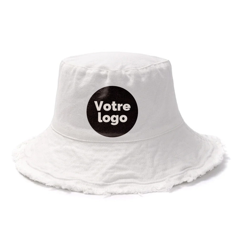 Chapeau Bob à Bord Frangé Personnalisable