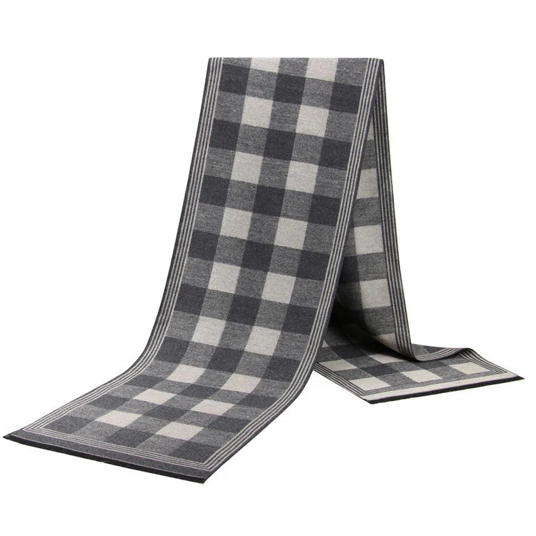 Écharpe à Carreaux Design