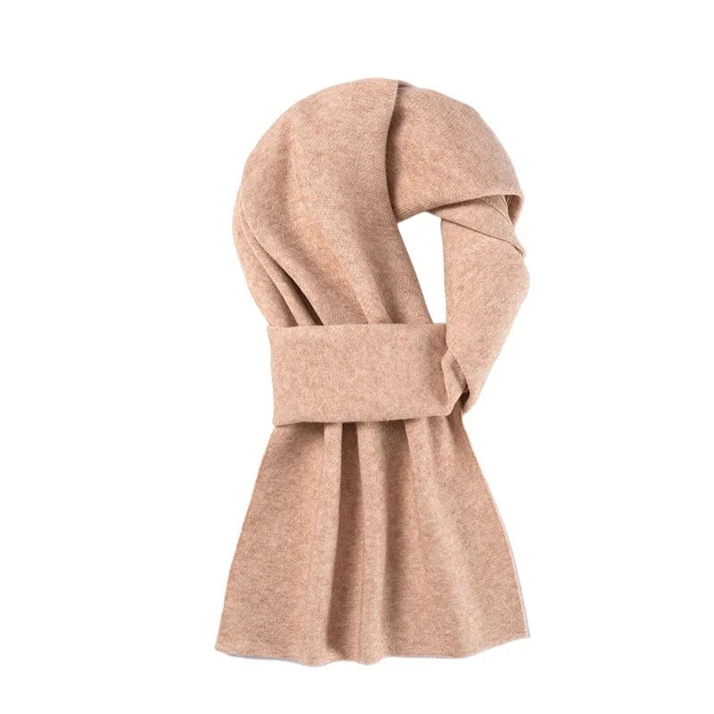 Écharpe Hiver Uni Beige