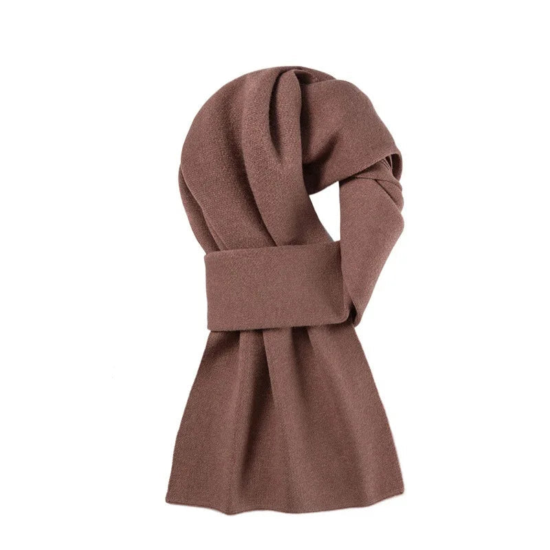 Écharpe Hiver Uni Marron