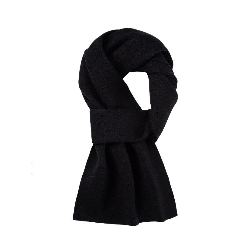 Écharpe Hiver Uni Noir