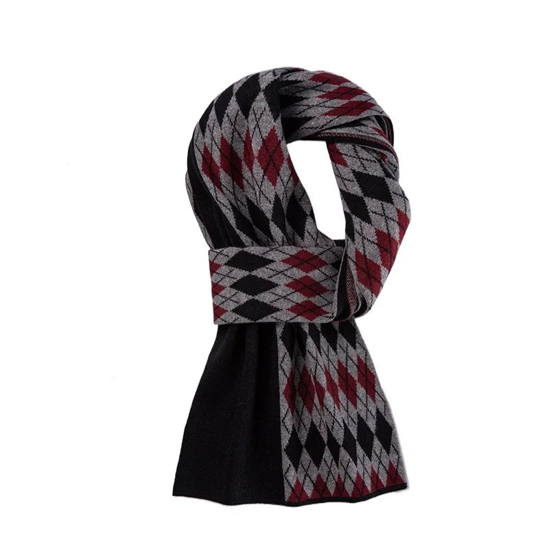 Écharpe Homme Chic Rouge