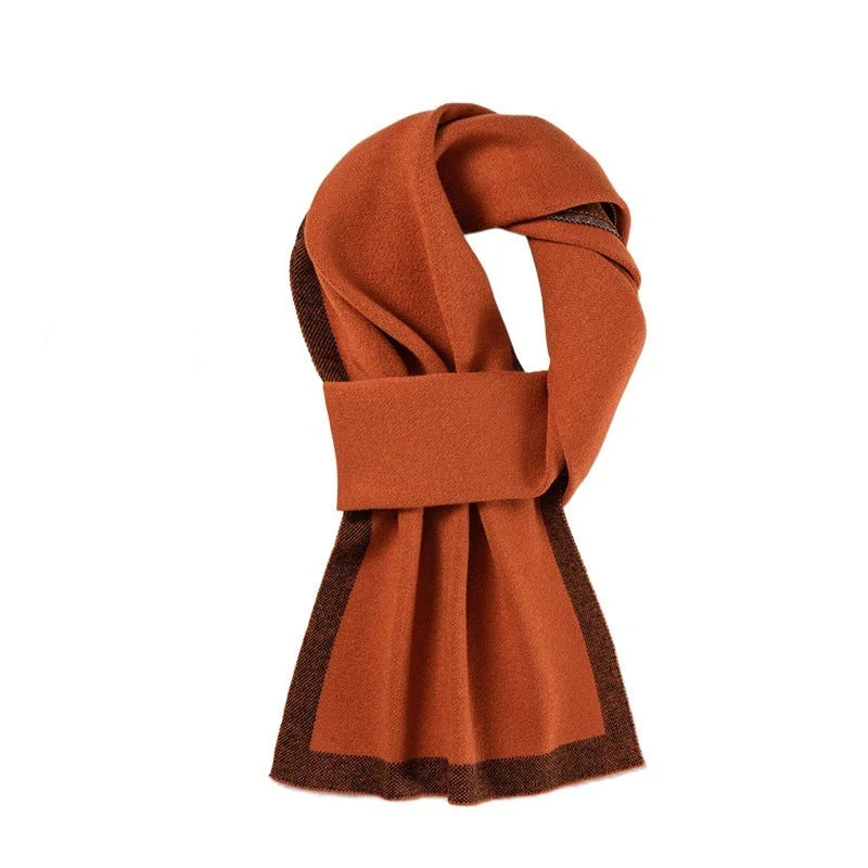 Écharpe Homme Orange