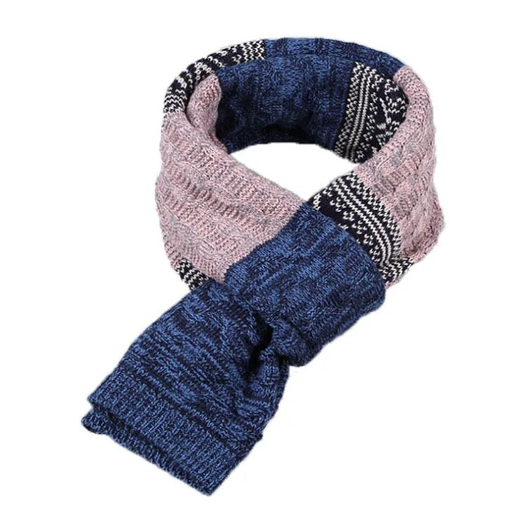 Écharpe Homme Tricoté Rose