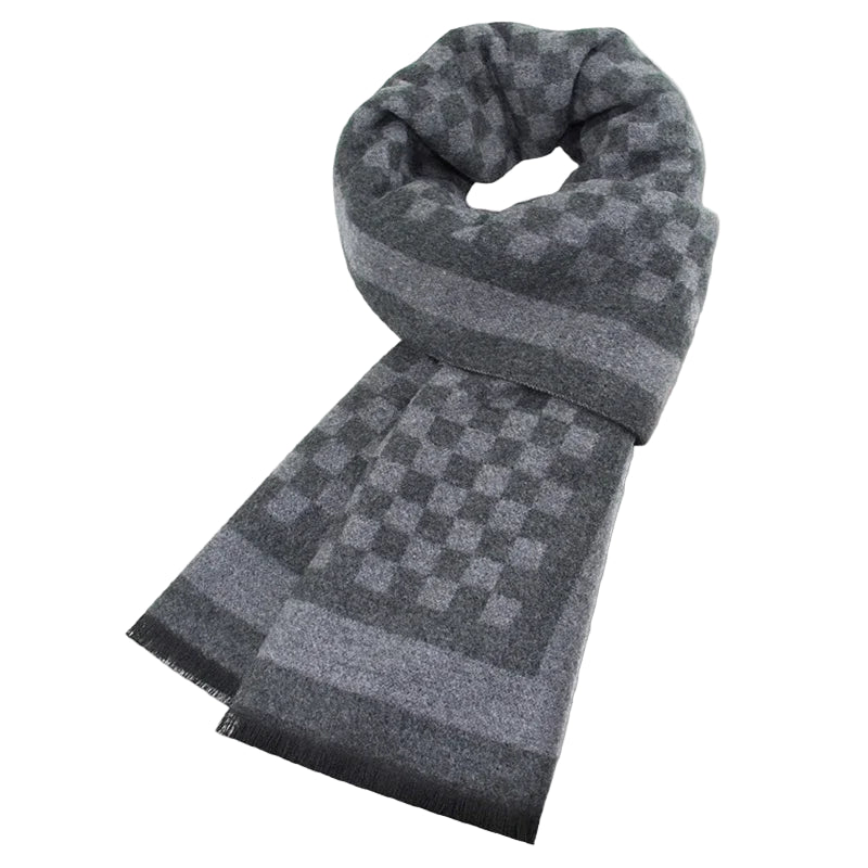 Écharpe Motif Damier
