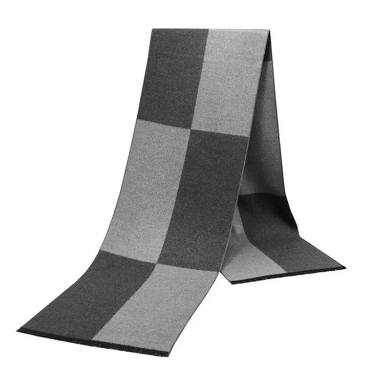 Écharpe Stylée Homme Gris